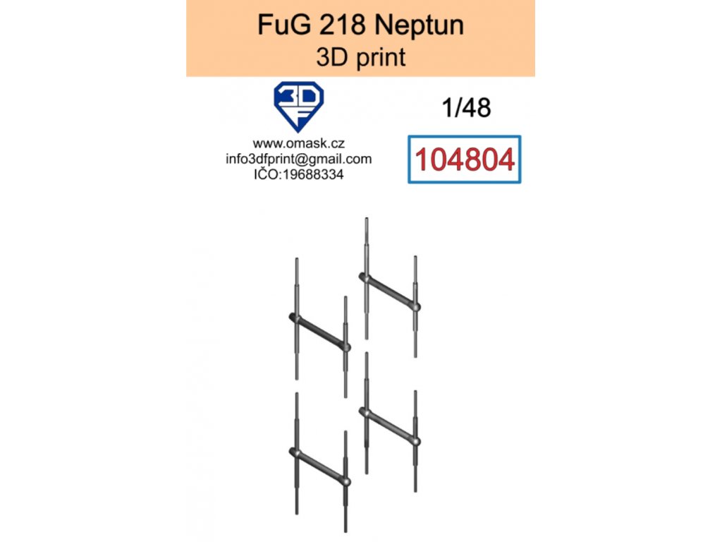 O-MASK 104804 1/48 FuG 218 Neptun