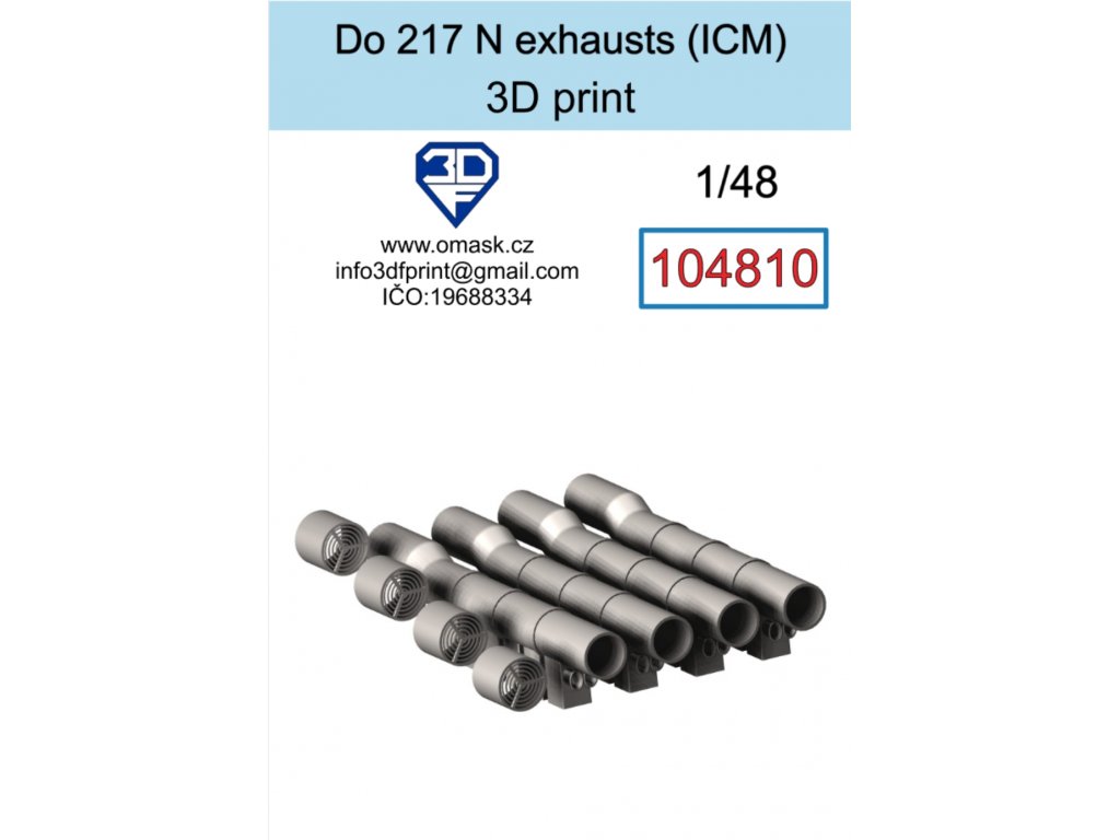 O-MASK 104810 1/48 Do 217 N for ICM