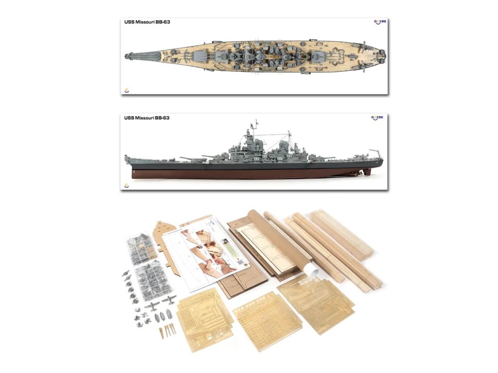 OCCRE 1/200 16002 USS Missouri