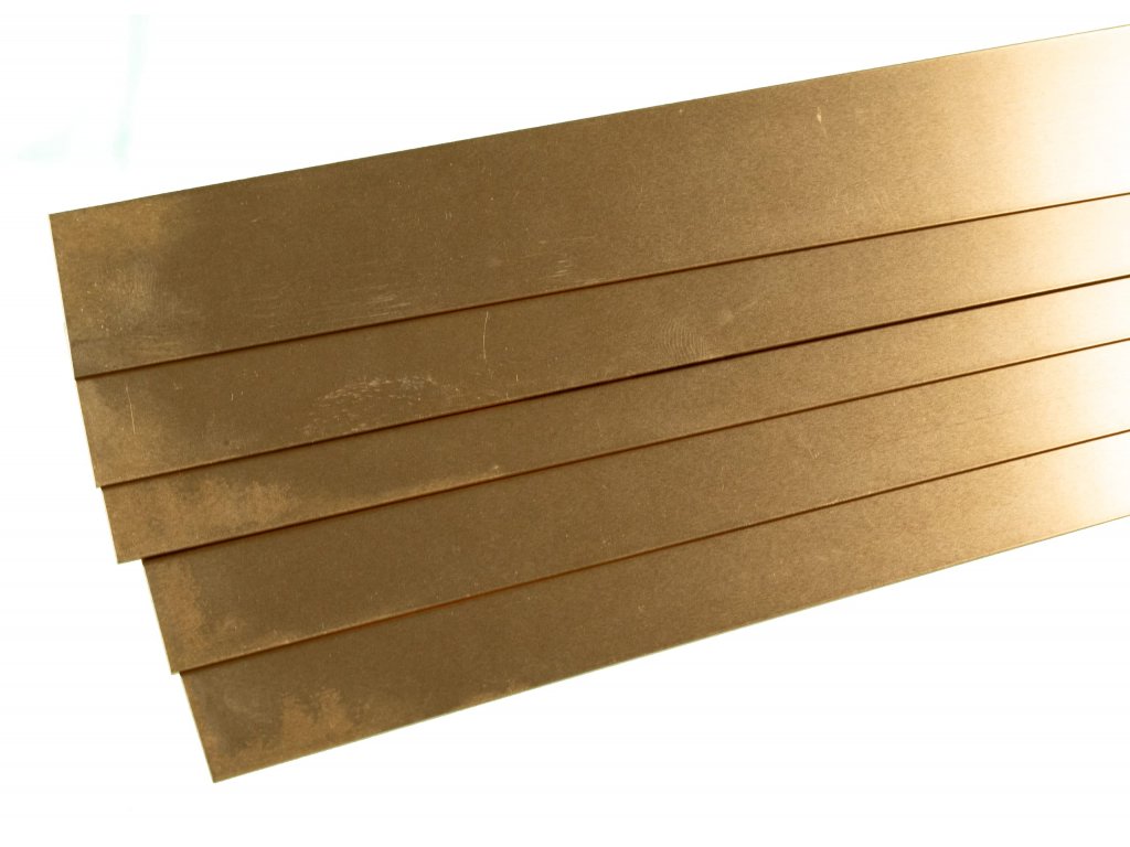 OCCRE 17040 Brass Strip 3 x 100 mm 10 szt.