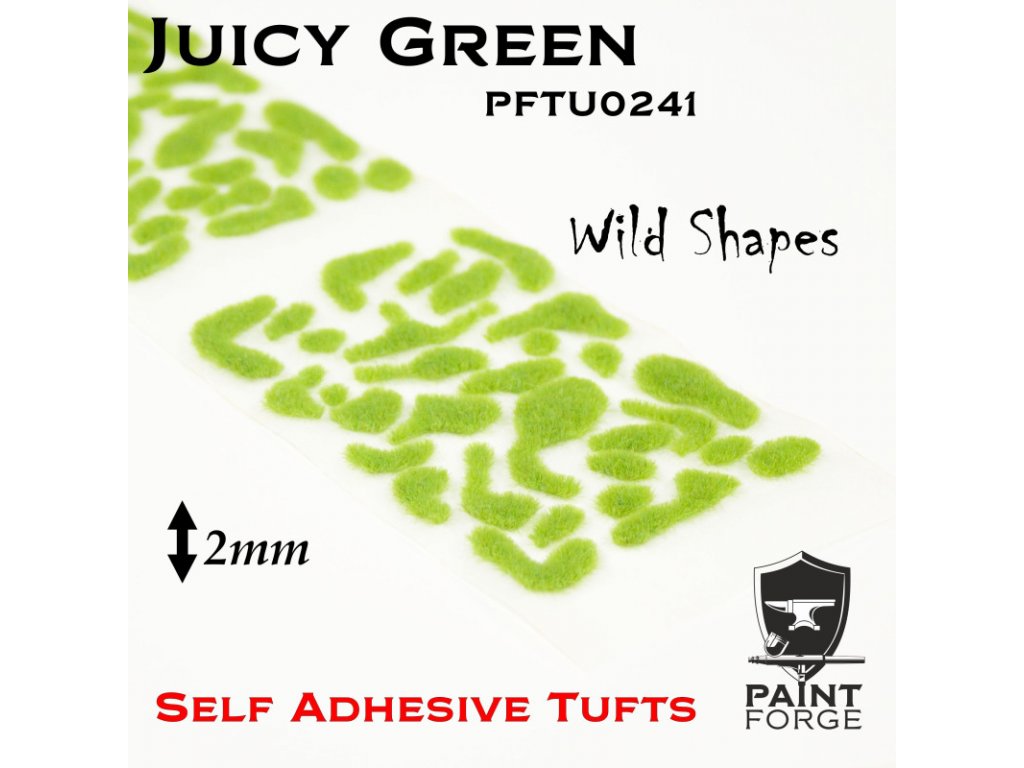 PAINT FORGE PFTU0241 Juicy Green Wild Shapes 2 mm