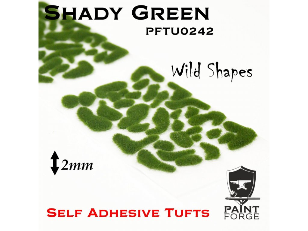 PAINT FORGE PFTU0242 Shady Green Wild Shapes 2 mm