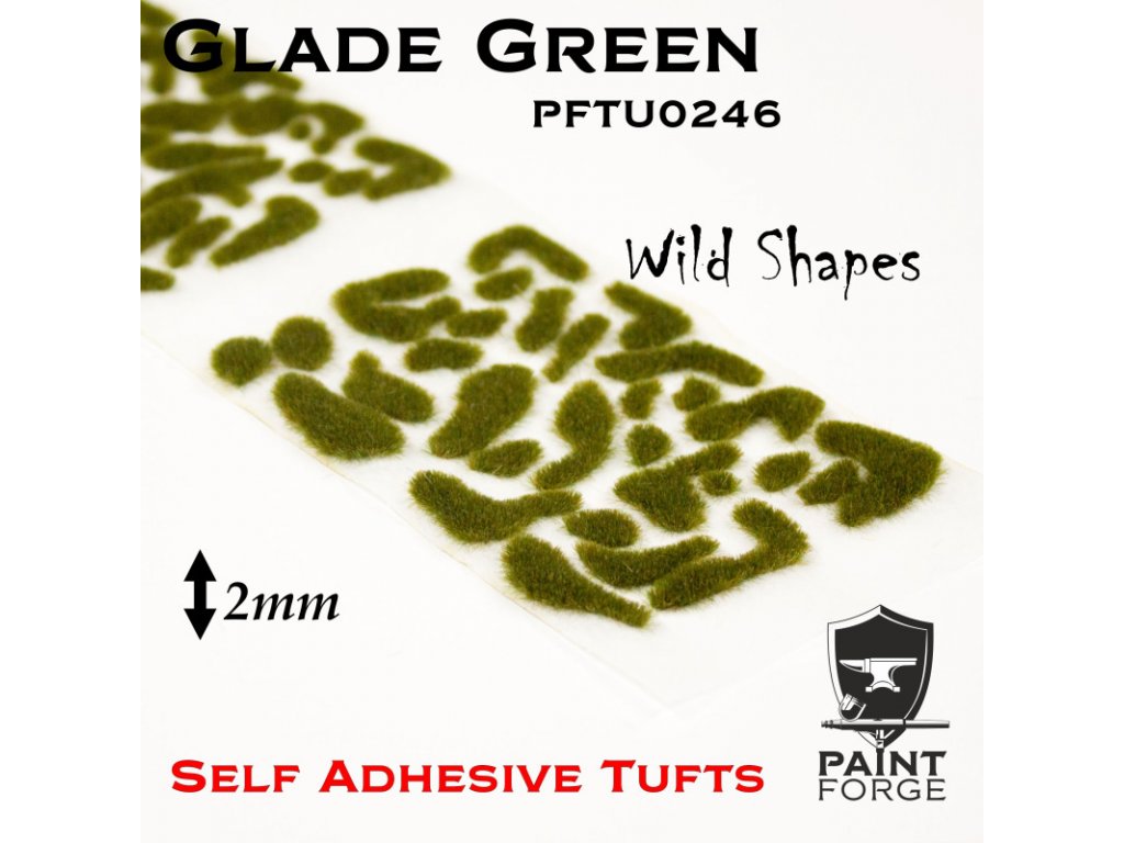 PAINT FORGE PFTU0246 Glade Green Wild Shapes 2 mm