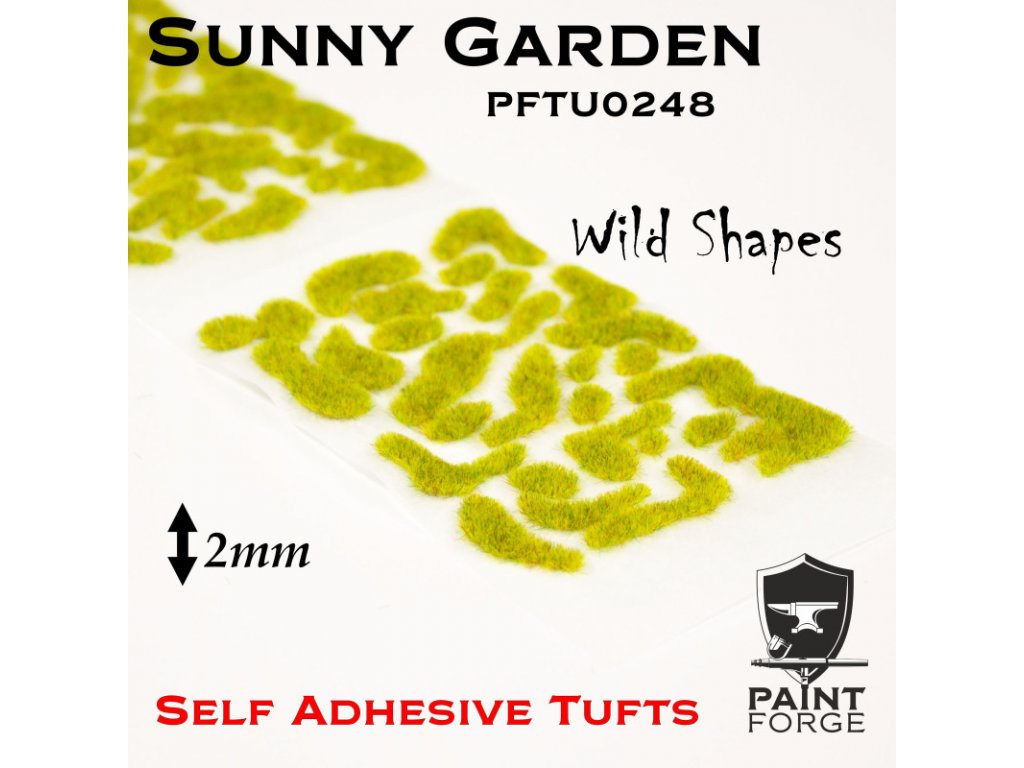 PAINT FORGE PFTU0248 Sunny Garden Wild Shapes 2 mm