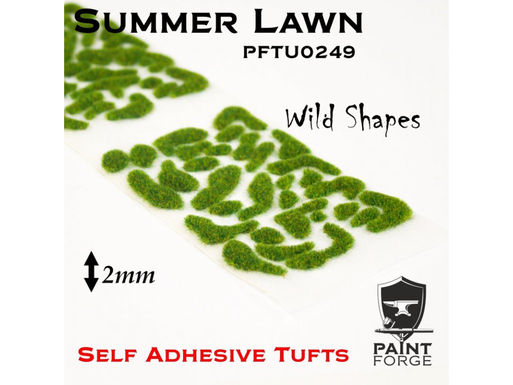 PAINT FORGE PFTU0249 Summer Lawn Wild Shapes 2 mm