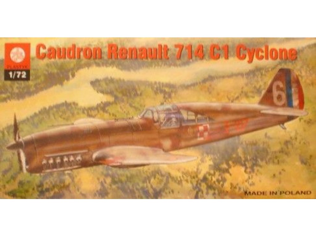 PLASTYK 1/72 Caudron CR.714. C1 Cyclone