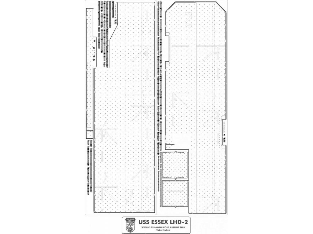 PONTOS 1/350 USS LHD-2 Essex Kit + Detail Up Set 