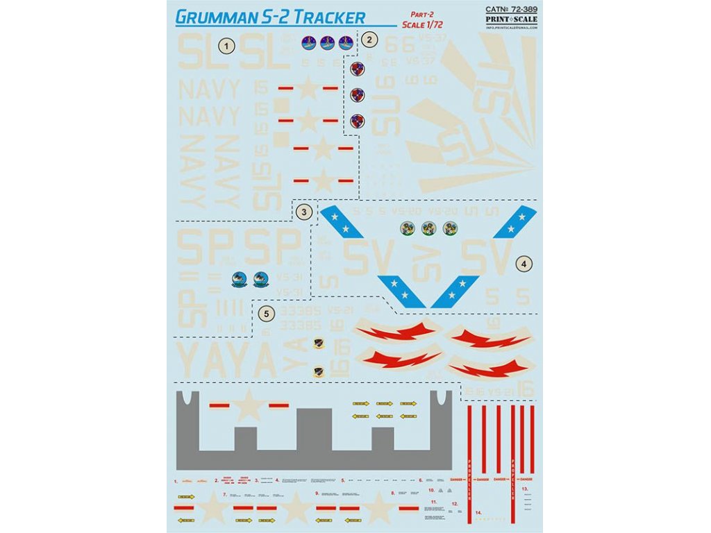 PRINTSCALE 1/72 Grumman S-2 Tracker Part 2