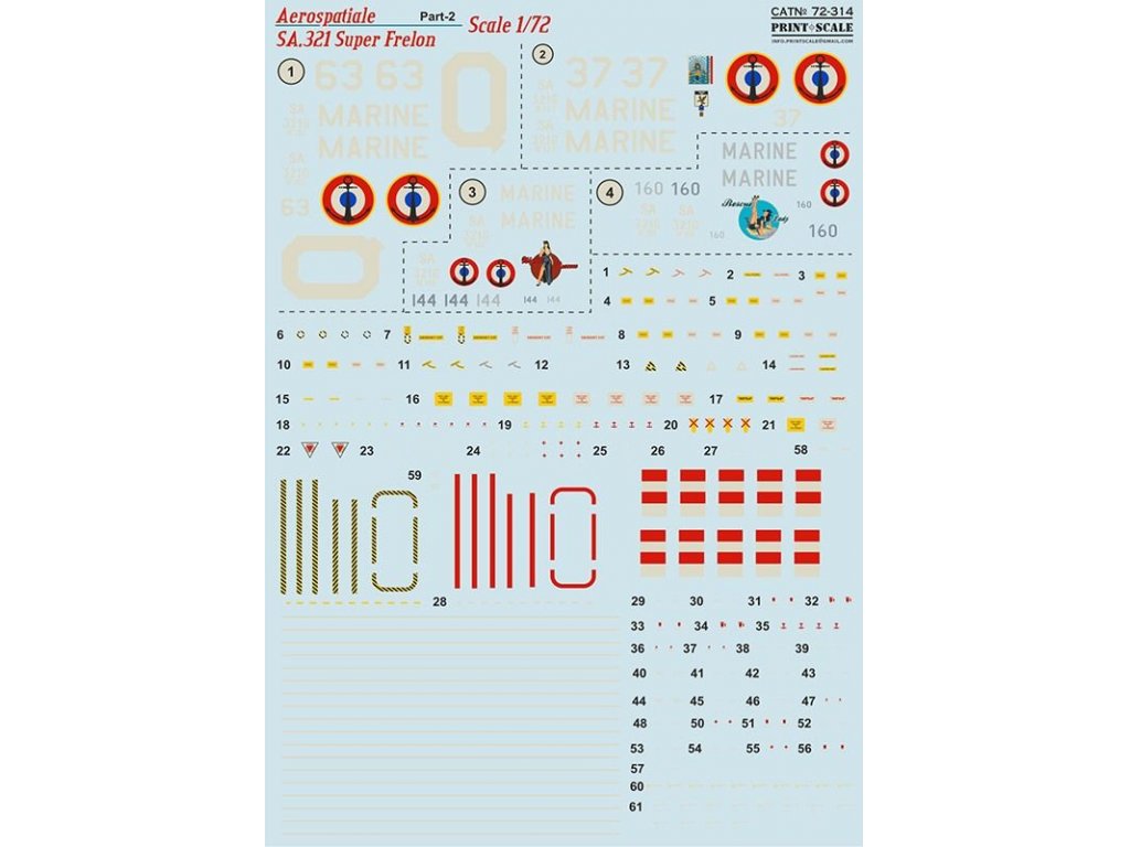 PRINTSCALE 1/72 SA.321 Super Frelon - part 2