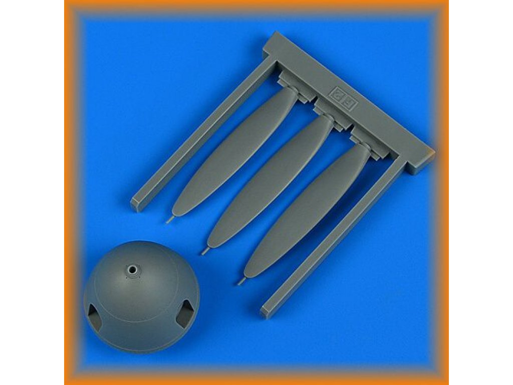 QUICKBOOST 1/32 Bf 109F-2 propeller (HAS/REV)