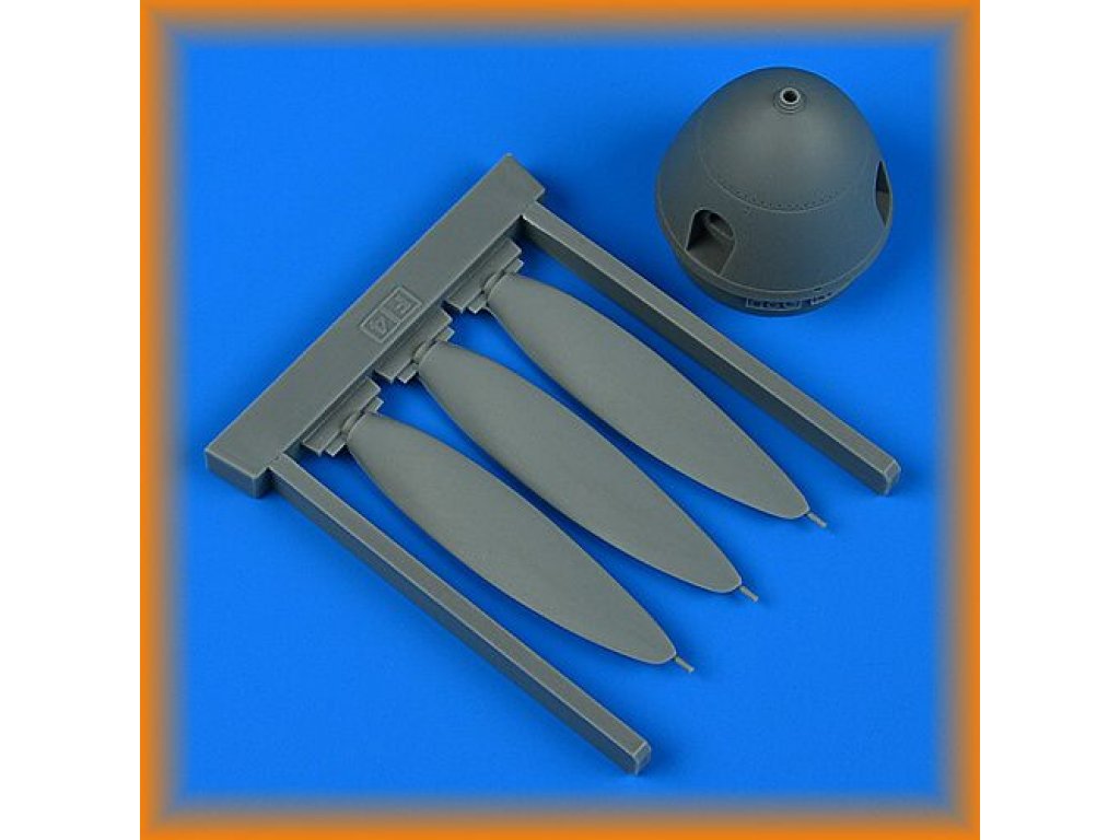 QUICKBOOST 1/32 Bf 109F-4 propeller for HAS/REV