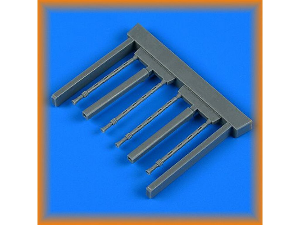 QUICKBOOST 1/32 Gloster Gladiator gun barrels for ICM