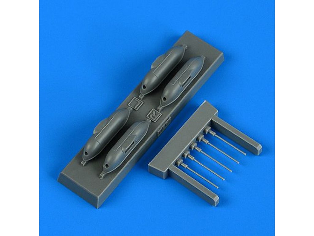 QUICKBOOST 1/72 Bf 109G-6/R6 cannon pods for TAM