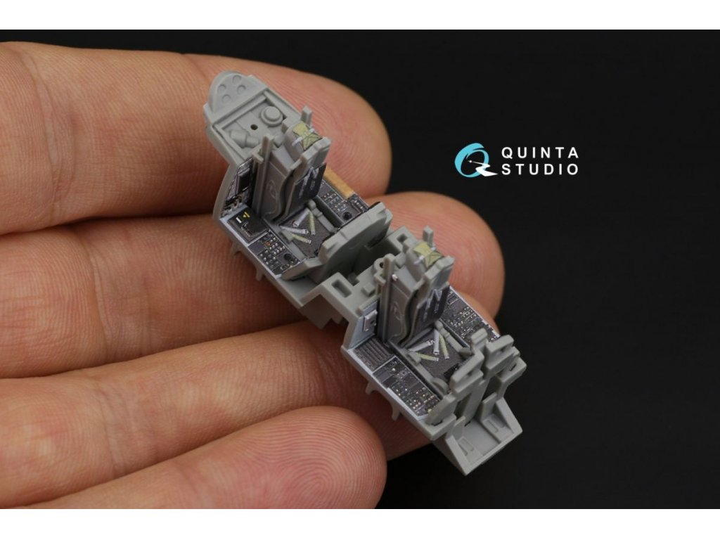 QUINTA STUDIO 1/72 F-15E Strike Eagle 3D-Print&Color Interior for GWH