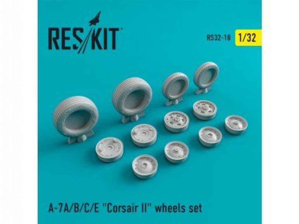 RESKIT 1/32 F-117 Nighthawk wheels set