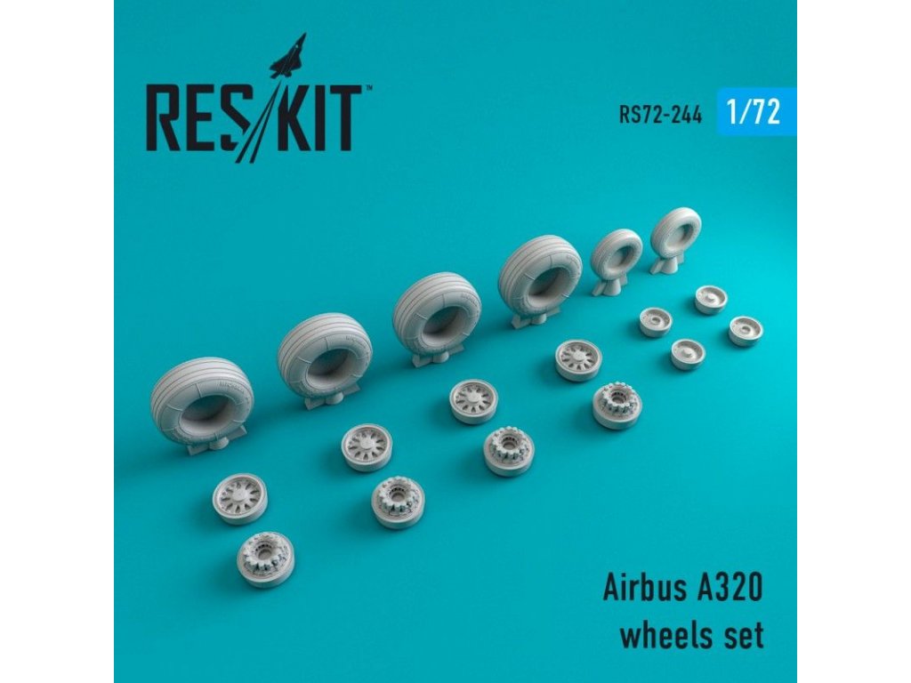 RESKIT 1/72 Airbus A320 wheels (WELSH M.)