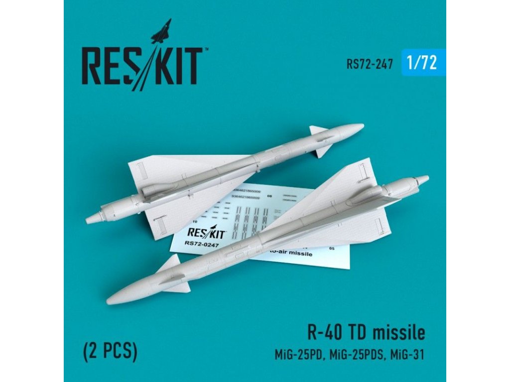 RESKIT 1/72 R-40 TD missile (2 pcs.)