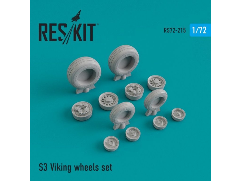 RESKIT 1/72 S-3 Viking wheels for HAS