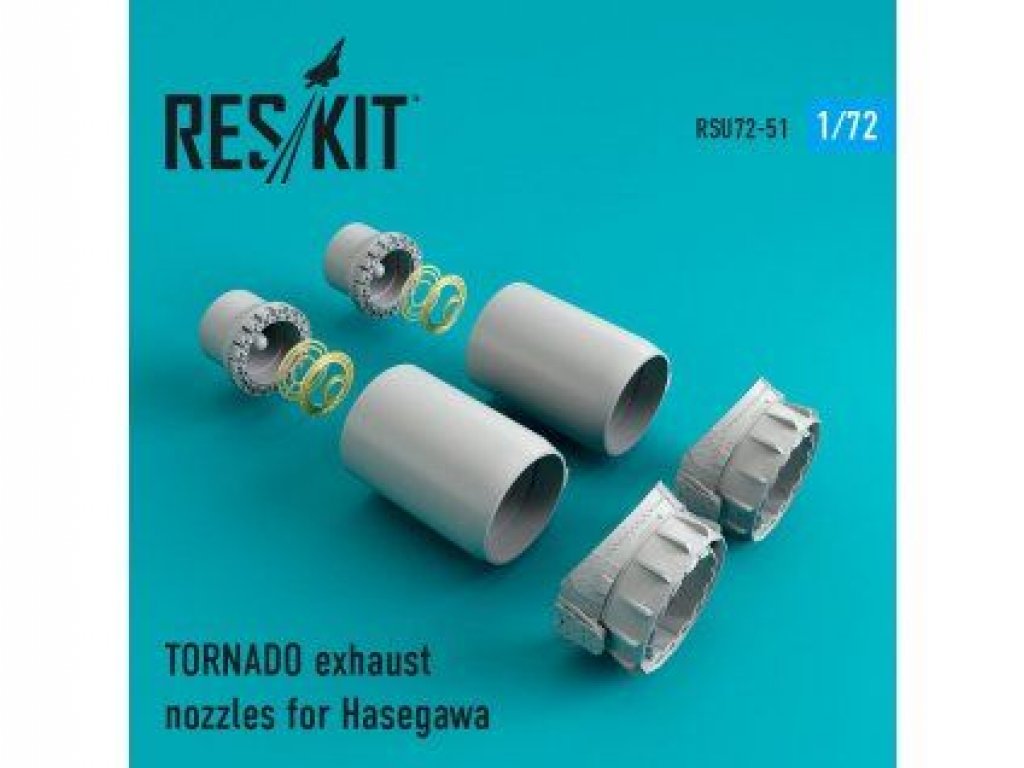 RESKIT 1/72 TORNADO exhaust nozzles for HAS