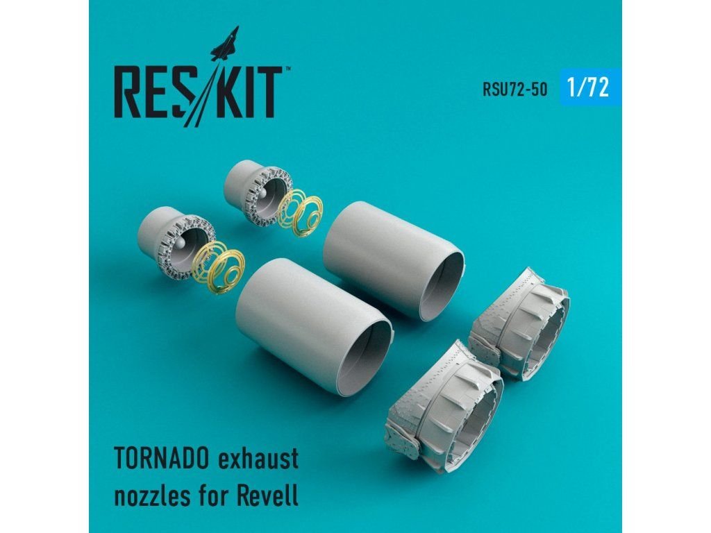 RESKIT 1/72 TORNADO exhaust nozzles for REV