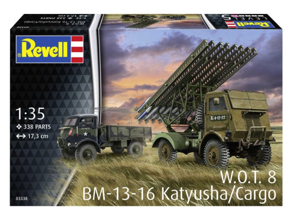 REVELL 03338 1/35 BM-13-16 on WOT 8