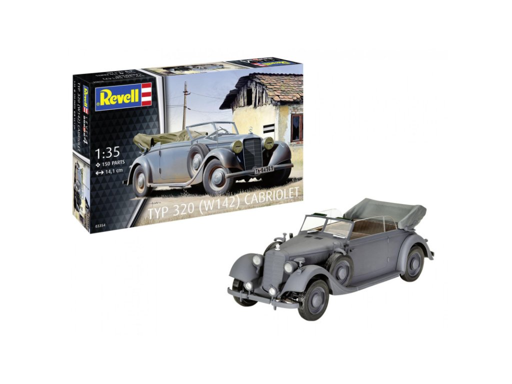 REVELL 03354 1/35 Typ 320 (W142) Cabriolet