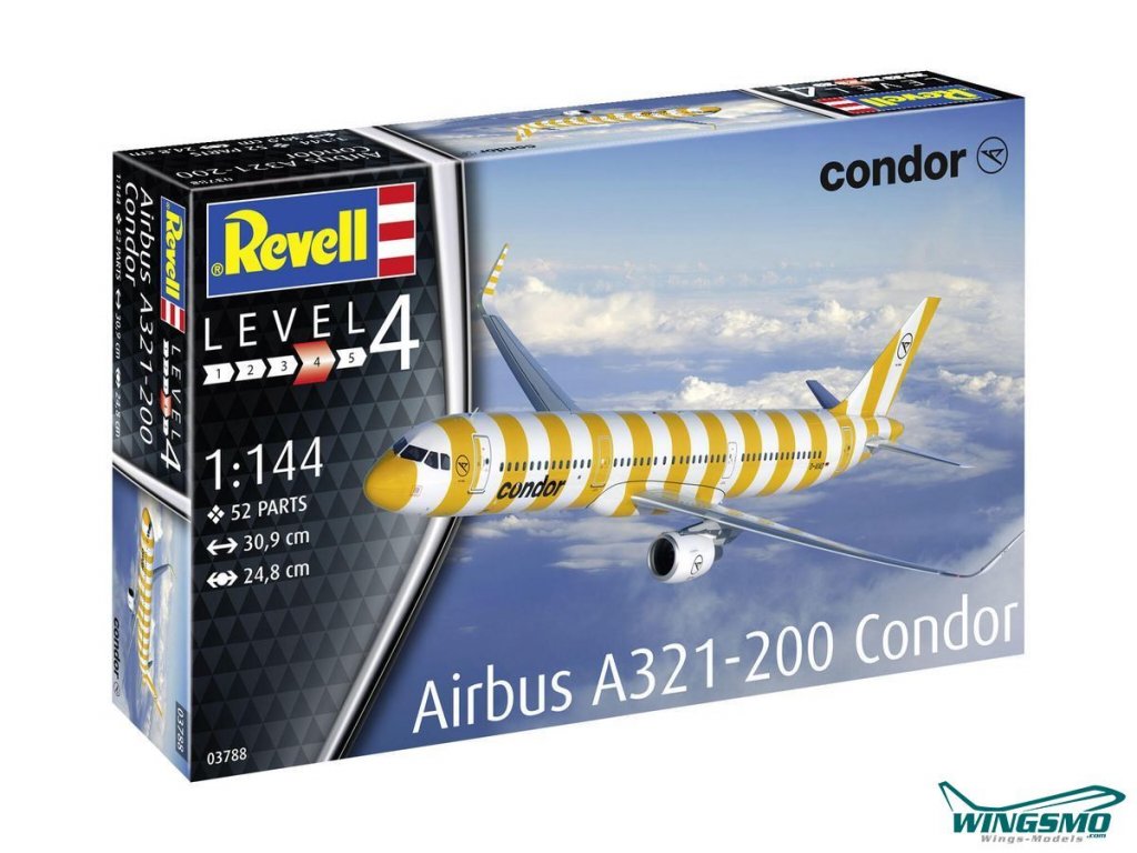 REVELL 03788 1/144 A321-200 Condor