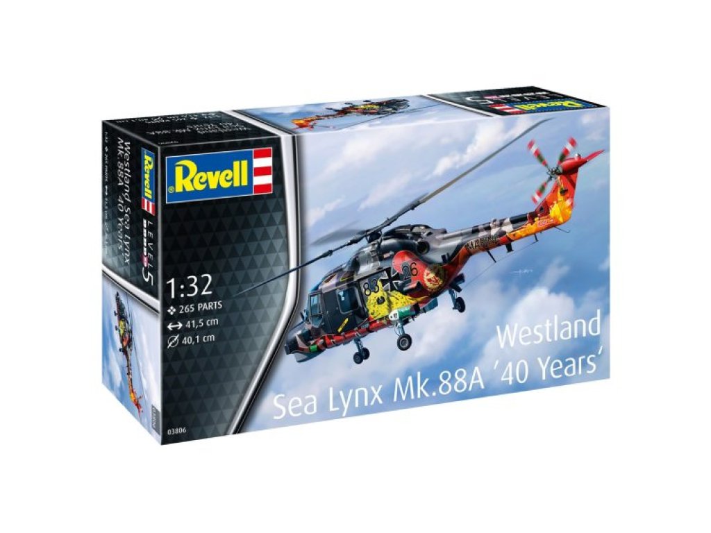 REVELL 03806 1/32 Westland Sea Lynx Mk.88A '40 Years'