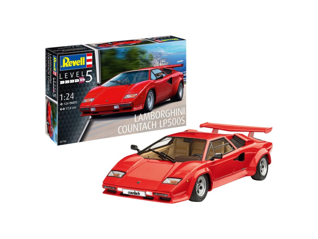 REVELL 07730 1/24 Lamborghini Countach LP500