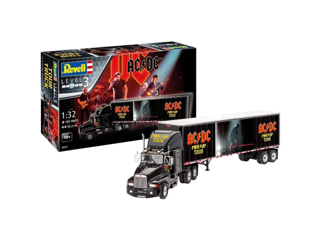 REVELL 07731 1/32 AC/DC Tour Truck Power Up