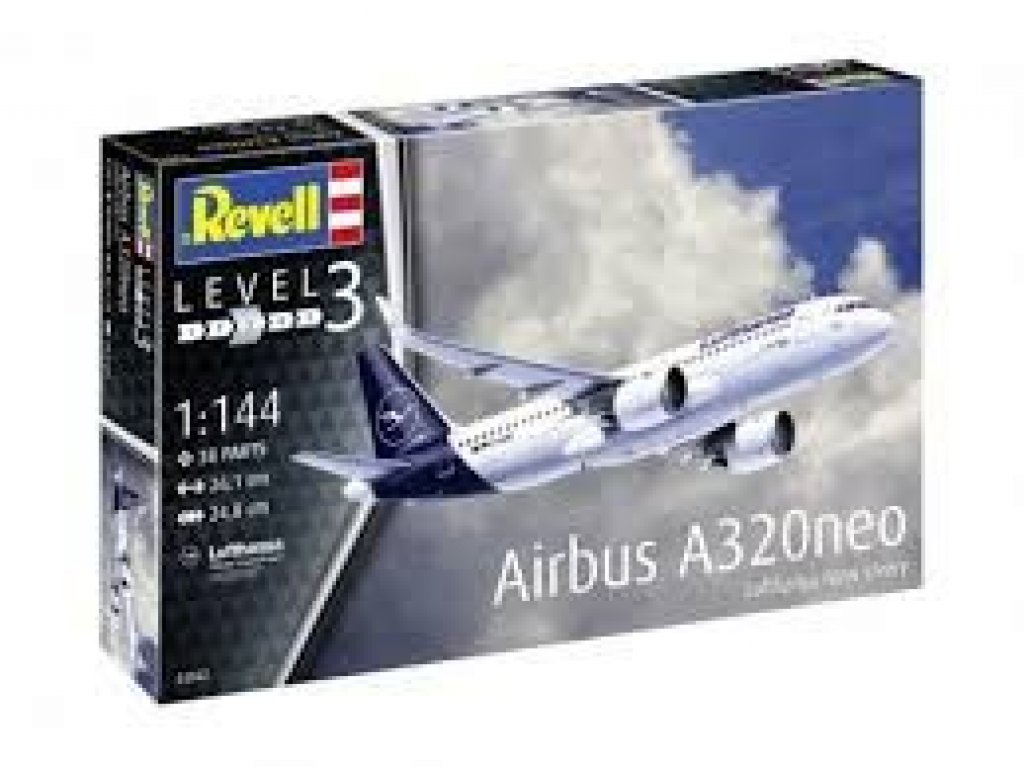 REVELL 1/144 Airbus A320neo Luft
