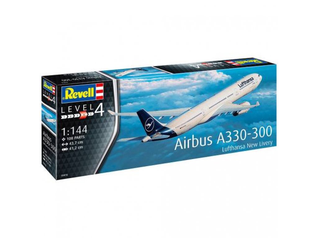 REVELL 1/144 Airbus A330-300 Lufthansa New Livery