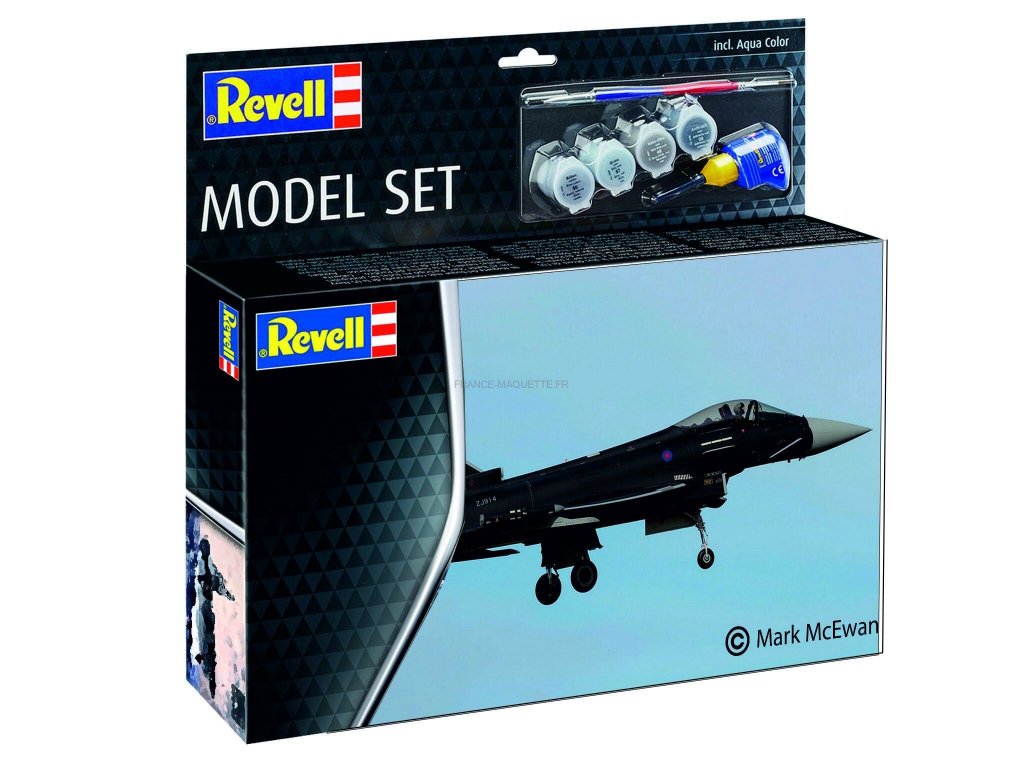 REVELL 1/144 Model Set Eurofighter Typhoon - RAF