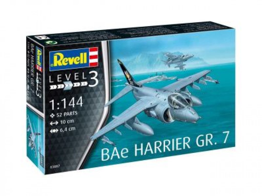REVELL 1/144 MODELSET Bae Harrier Gr.7