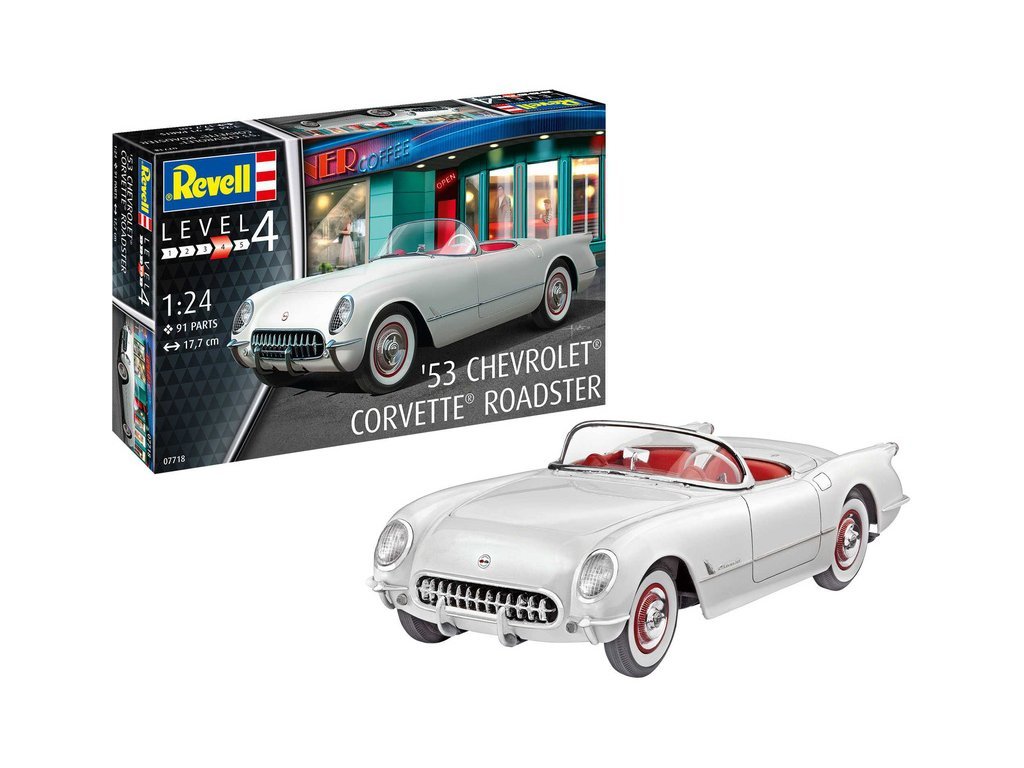 REVELL 1/24 Model Set 1953 Chevrolet® Corvette® Roadster