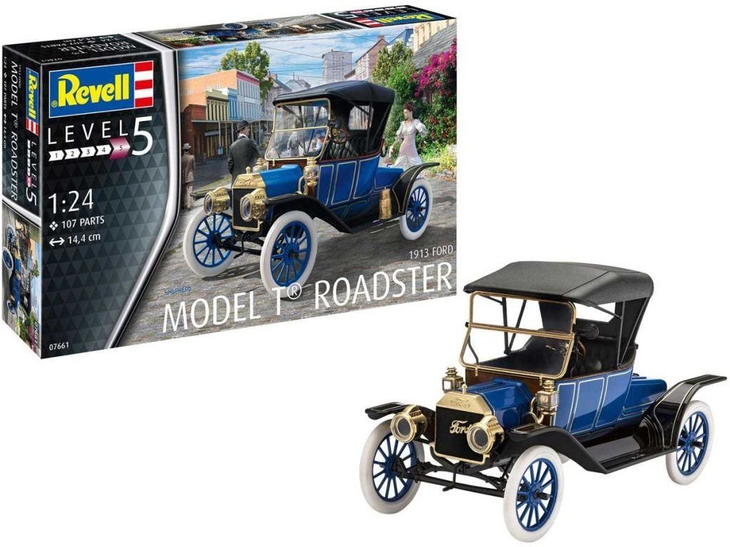 REVELL 1/24 MODELSET 1913 Ford Model T Road