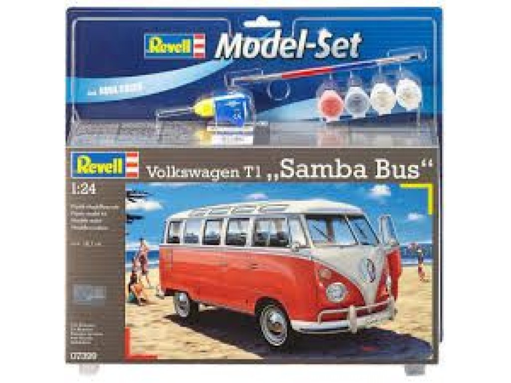 REVELL 1/24 MODELSET 67399  VW T1 Samba Bus