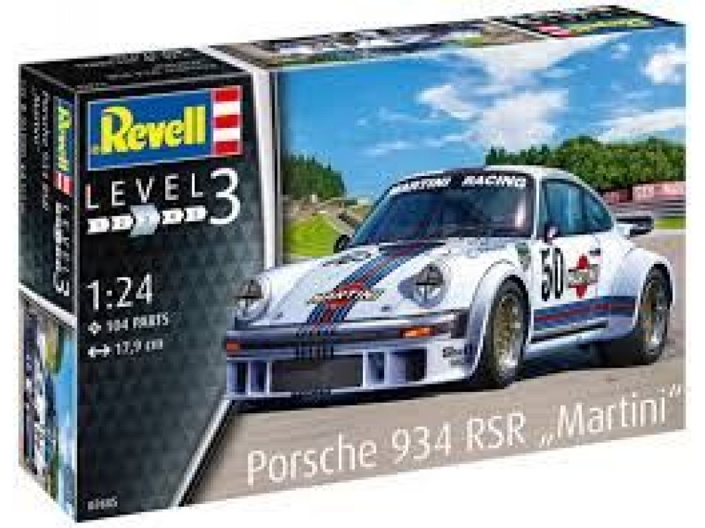 REVELL 1/24 Porsche 934 RSR Martini