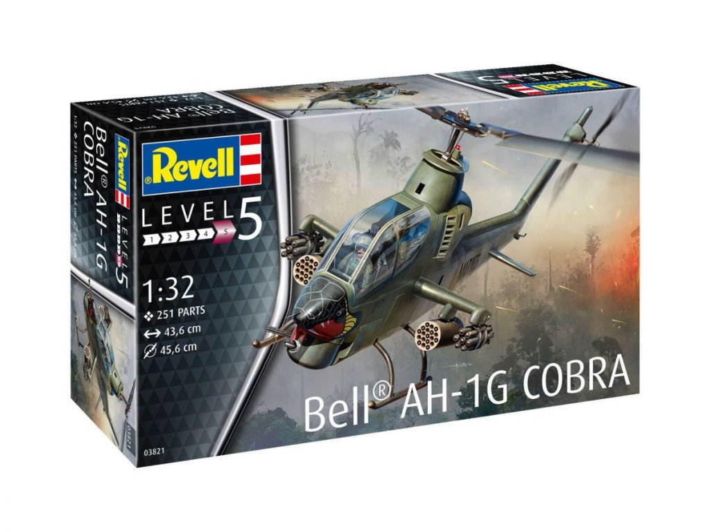 REVELL 1/32 AH-1G Cobra exICM