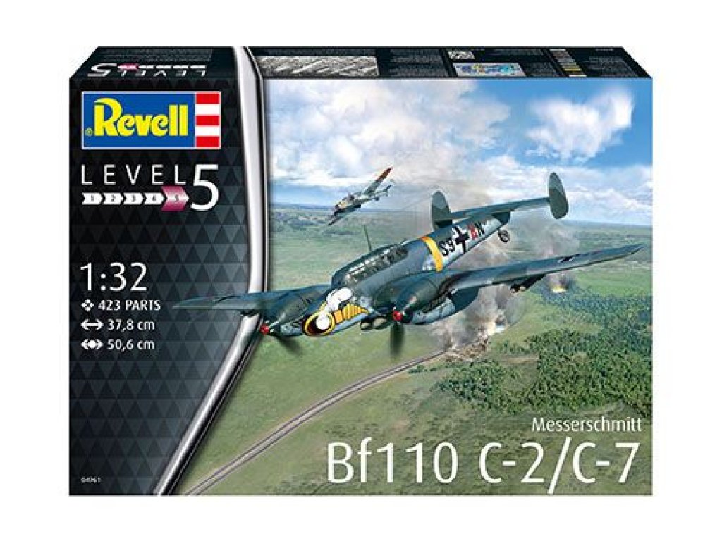REVELL 1/32 Messerschmitt Bf110-C 