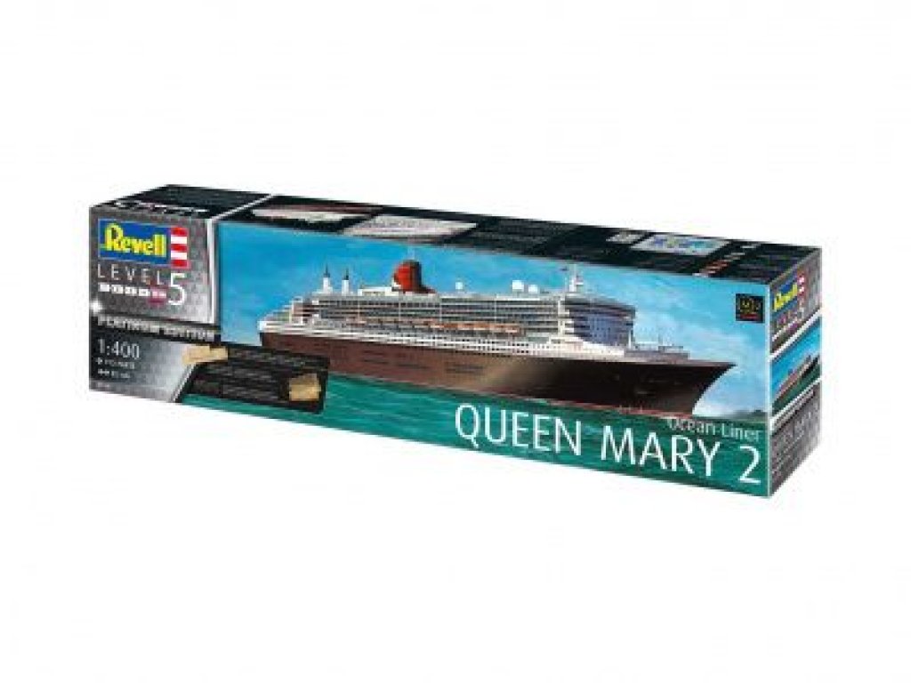 REVELL 1/400 Queen Mary 2 Platinum Edition