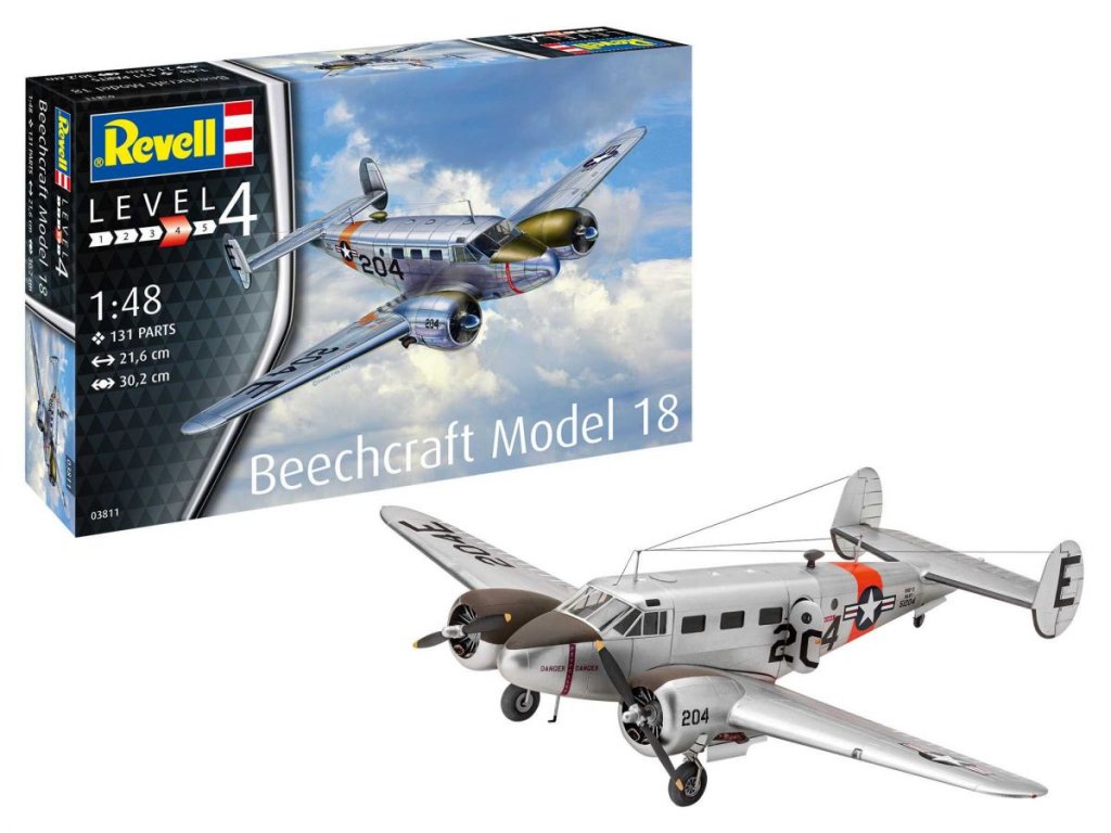 REVELL 1/48 Beechcraft Model 18