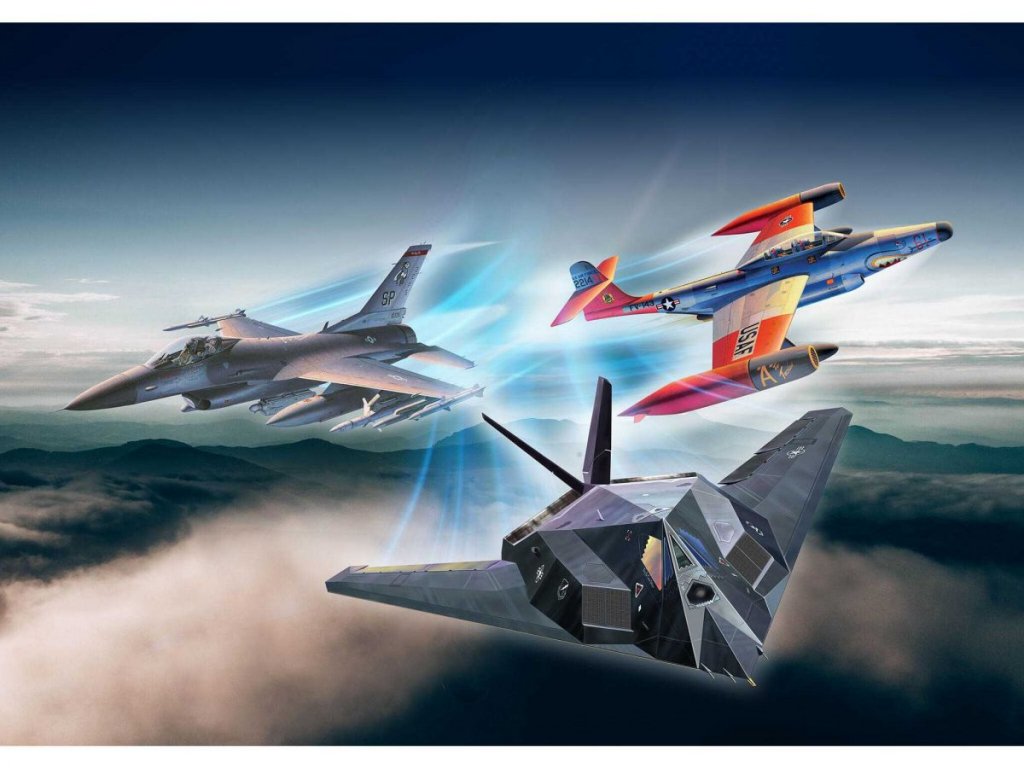 REVELL 1/72 Gift Set US Air Force 75th Anniversary