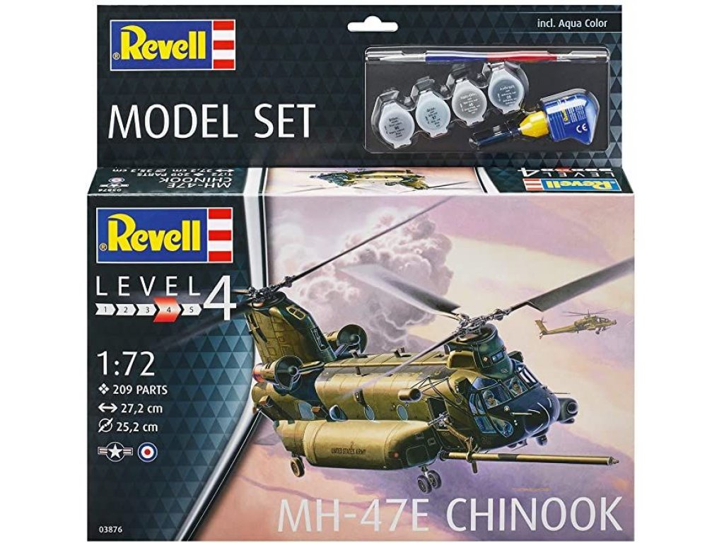 REVELL 1/72 MODELSET MH-47 Chinook