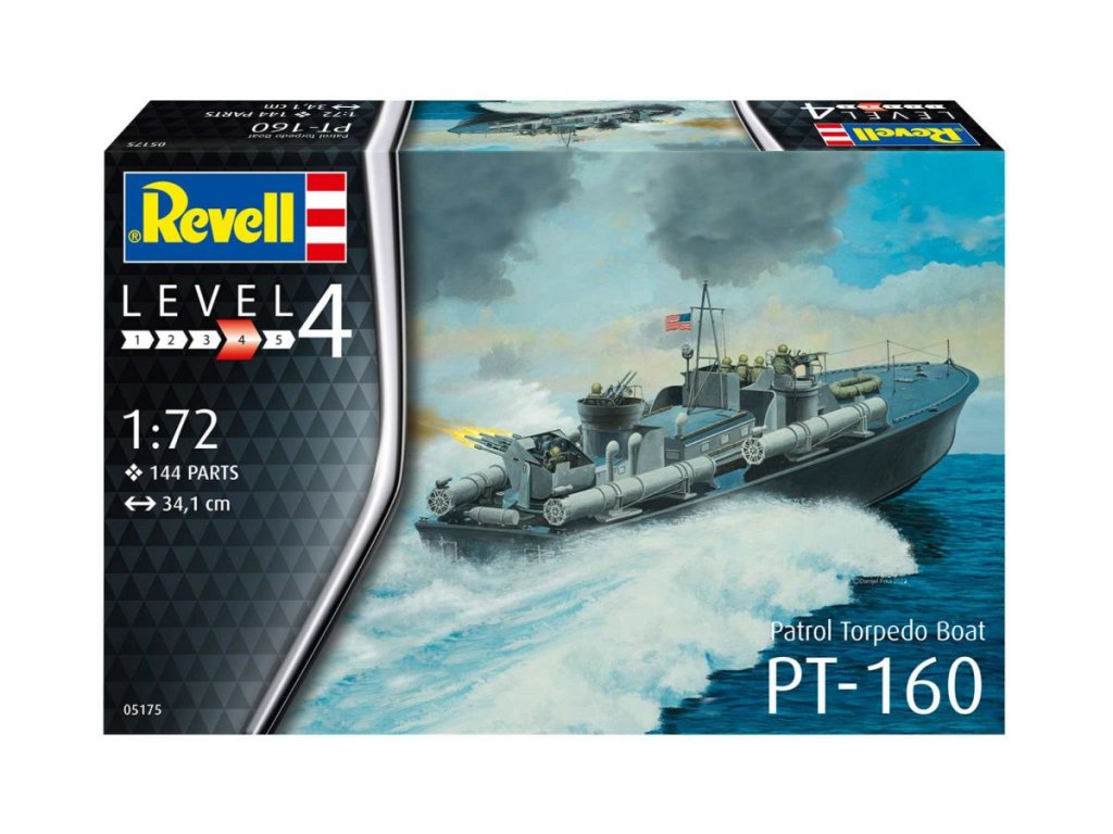 REVELL 1/72 Patrol Torpedo Boat PT-160