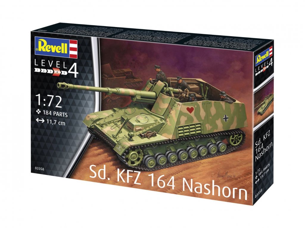 REVELL 1/72 Sd.Kfz. 164 Nashorn