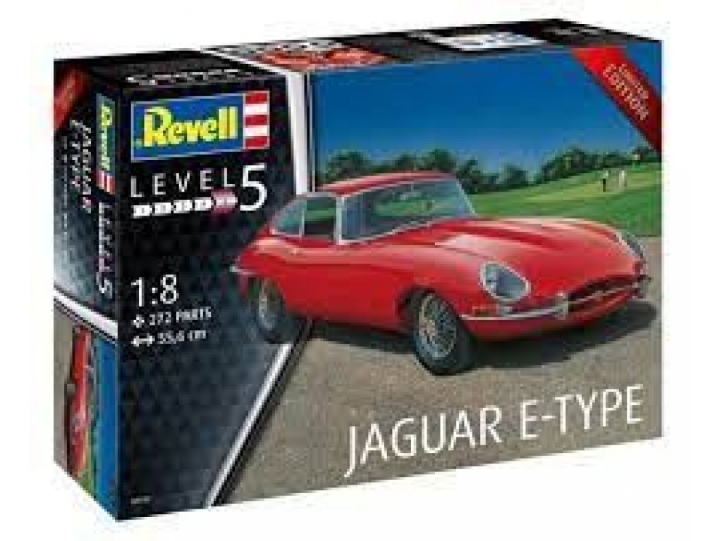 REVELL 1/8 Jaguar E-Type