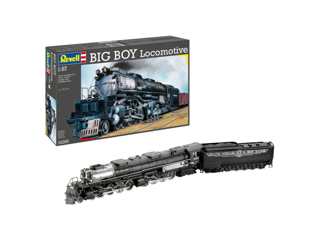 REVELL 62165 Model Set 1/87 Big Boy Locomotive