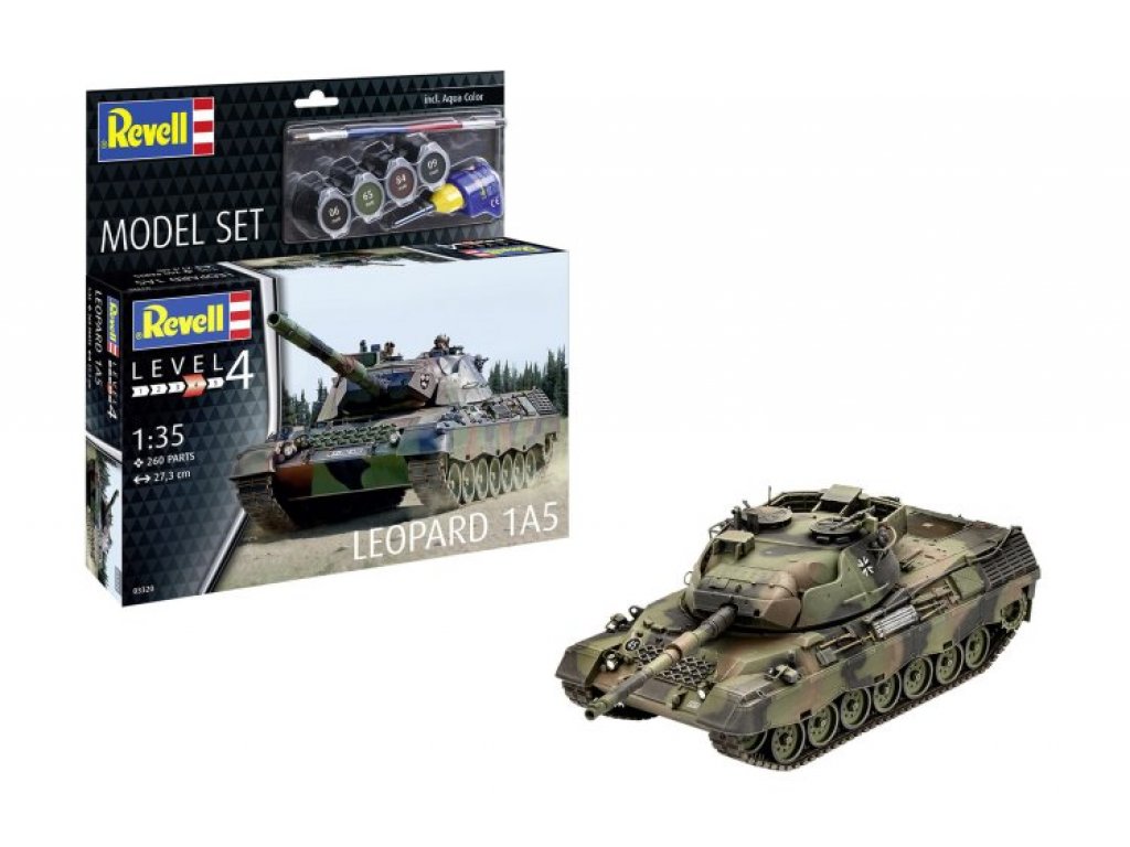 REVELL 63320 Model Set 1/35 Leopard 1A5