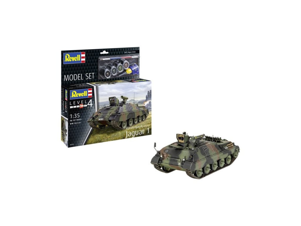 REVELL 63353 Model Set 1/35 Raketenjagdpanzer Jaguar 1